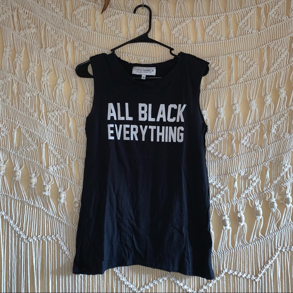 Gypsy Warrior All Black Everything tee